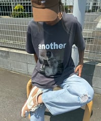 フォトプリントTシャツ(チャコールグレー)