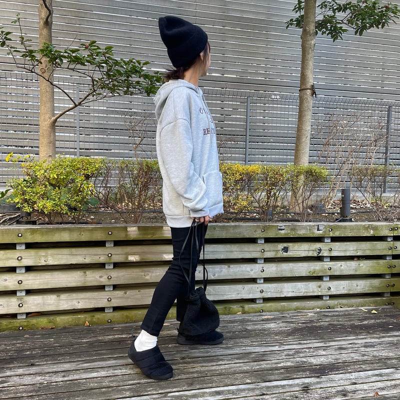 ✨HELLYHANSEN✨パーカー グレー 裏起毛 刺繍ロゴ 裏起毛刺繍ロゴパーカー(グレー) | COPINE