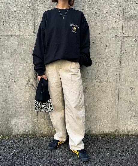 フロントバックTIGER刺繍スウェット
