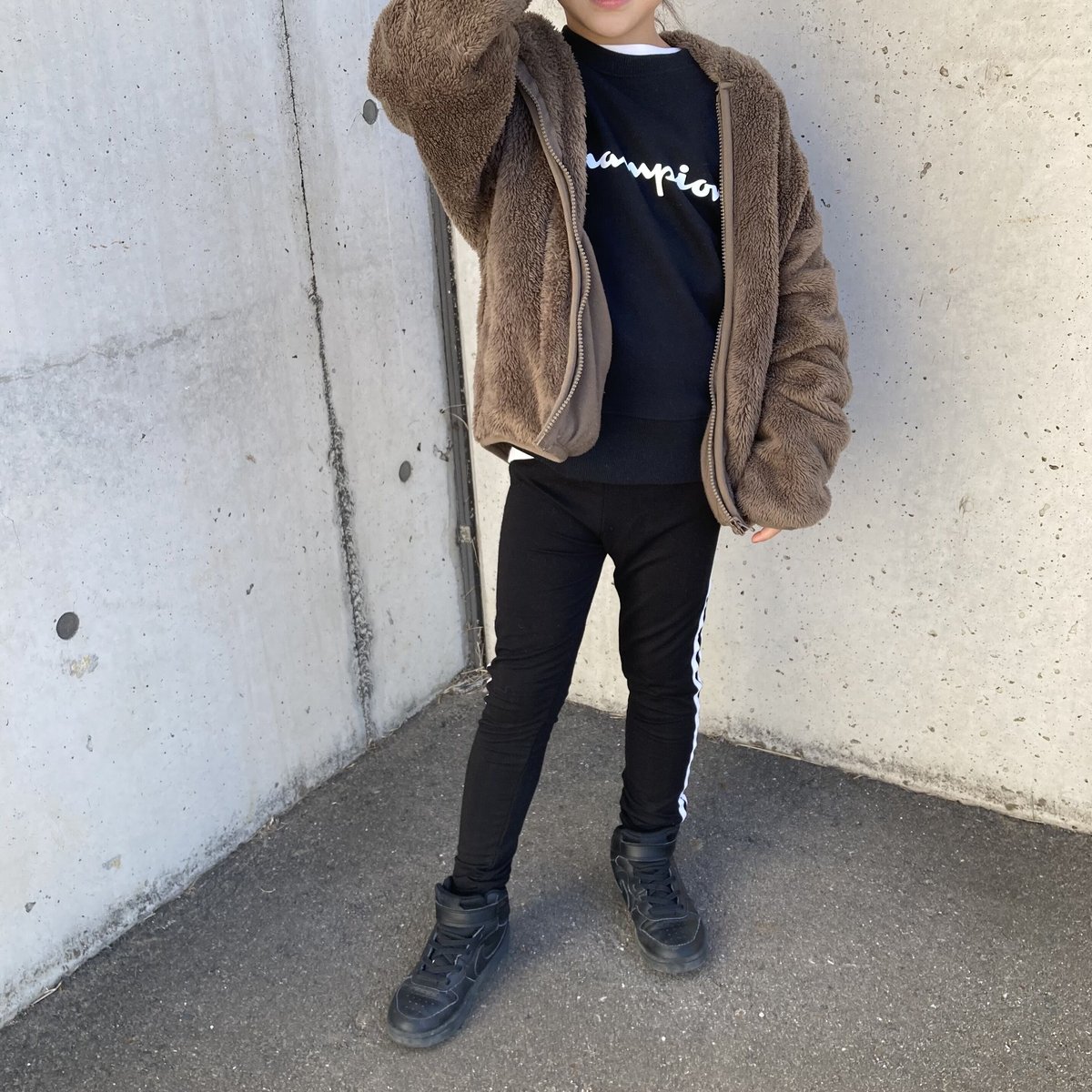 THE NORTH FACE KIDS ボアジップパーカー ブラック 130㎝｜楽天市場