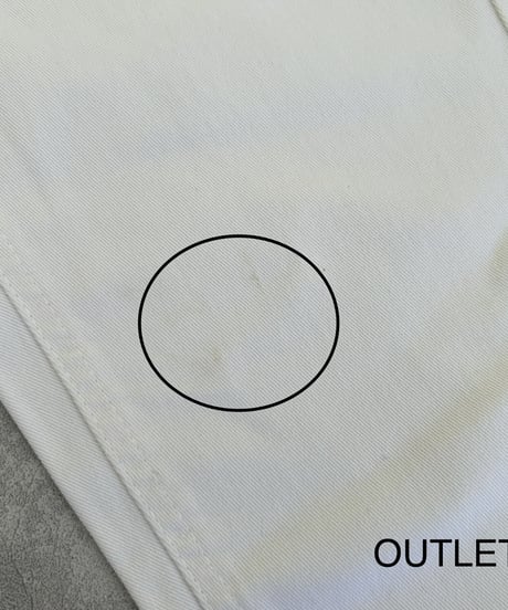 【OUTLET】リラックスチノパンツ(ホワイト/4size)
