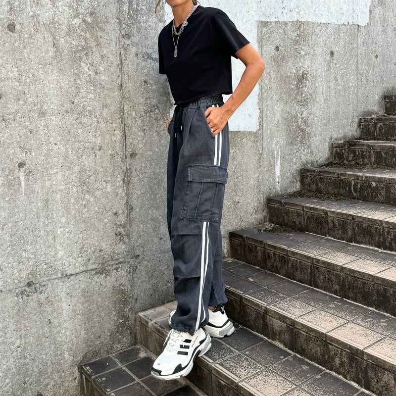 ガルフィーのフィッシングパンツ ブラック カーゴスタイル ガルフィーのフィッシングパンツ ブラック カーゴスタイル