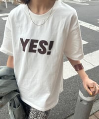 YESヘビーコットンtシャツ(ホワイト)