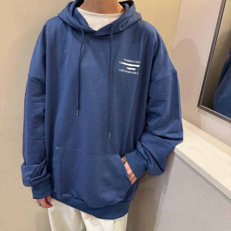 バックプリントパーカー(ネイビー) | COPINE