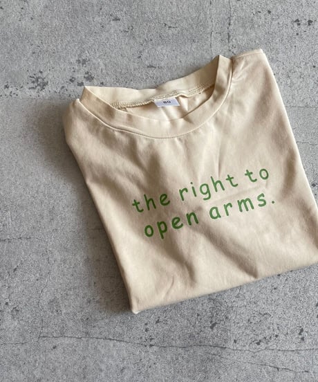 【kids】フロントロゴTシャツ(2size)