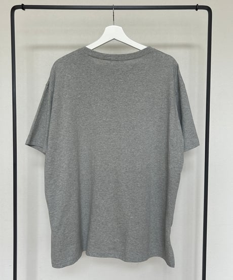 モノクロフォトプリントTシャツ(グレー)