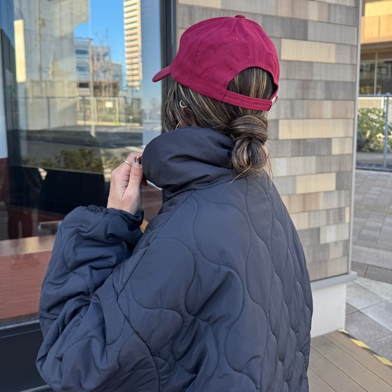 cop. copine ブラック 中綿ジャケット　レディース　メンズ cop. copine ブラック 中綿ジャケットレディースメンズ