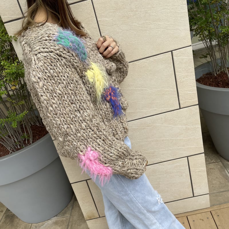 ベージュ ケーブルニット カーディガン XS POLO RALPH LAUREN ラルフ