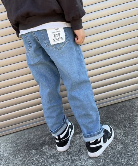 【kids】スーパーストレッチデニム/ミディアムウォッシュ(110~140)