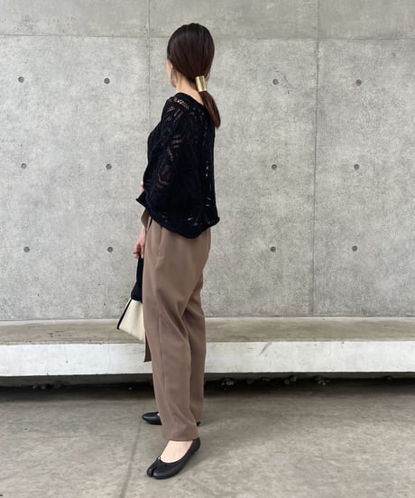 2wayラップストレートロングパンツ