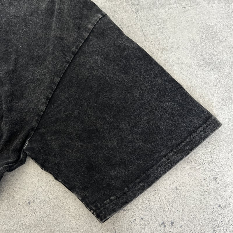 ウォッシュ加工ロゴTシャツ(ブラック) | COPINE