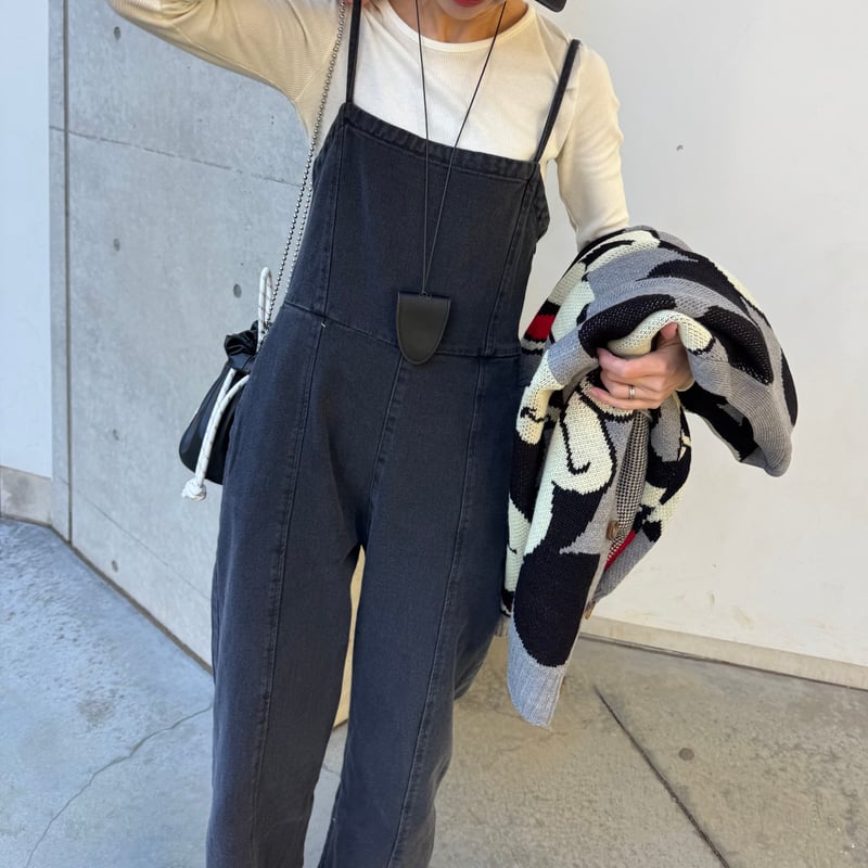 デニムキャミサロペット(2color) | COPINE