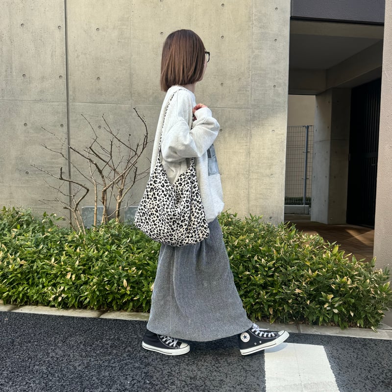 レオパード柄ショルダーバッグ(アイボリー) | COPINE