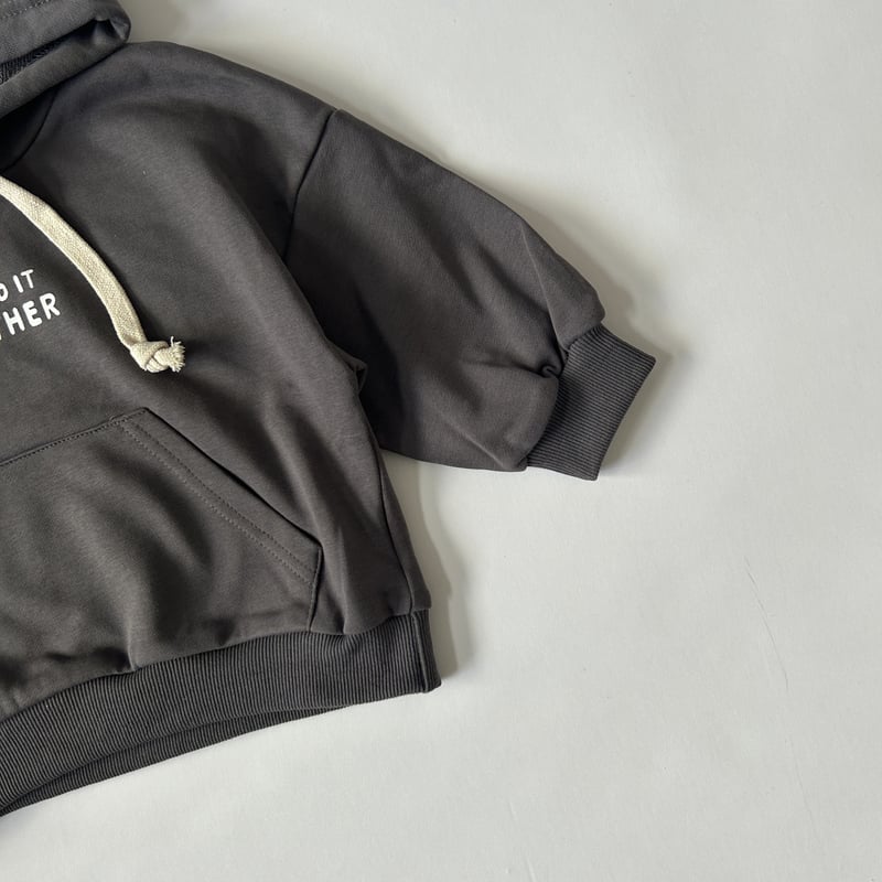 kids】くすみカラーロゴスウェットパーカー(3color・2size) | COPINE kids】くすみカラーロゴスウェットパーカー(3color・2size) | COPINE