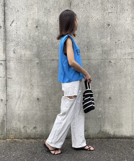 FAVORITEロゴカットソー(ブルー)
