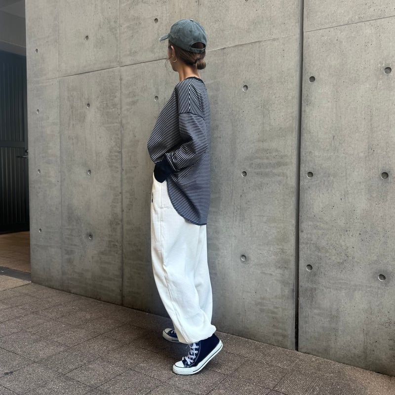ワッフルパンツ(ホワイト) | COPINE