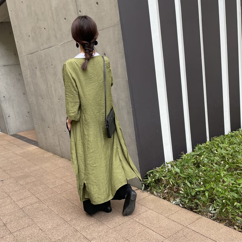 裾サイドスリットデザインロングガウン(3color) | COPINE