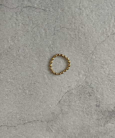 OVAL CHAIN RING(2color)