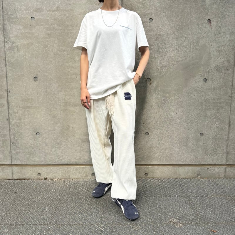 ワッフルパンツ(ホワイト) | COPINE