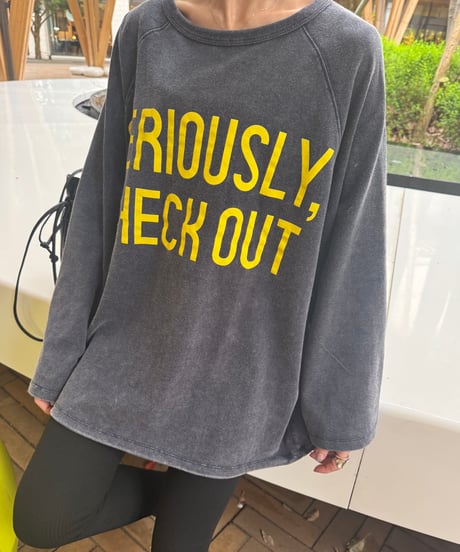フロント＆バックロゴビッグロンT(ネイビー)