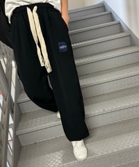 ワッフルパンツ(ブラック)