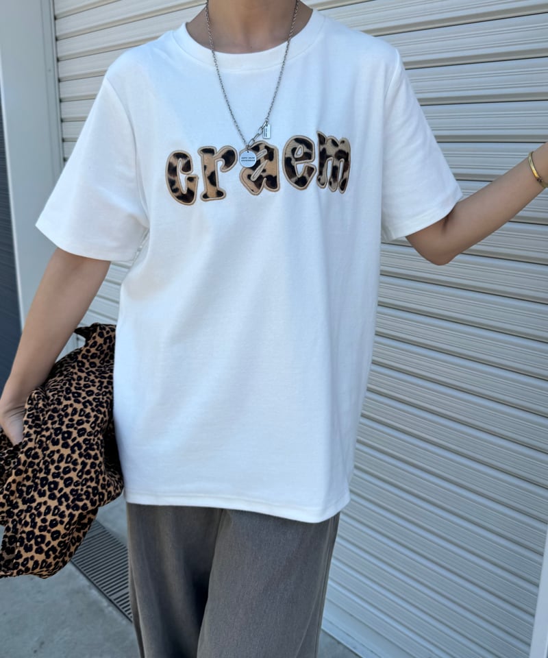 レオパードロゴTシャツ | COPINE