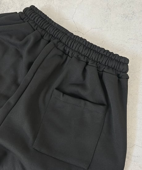 サイド切り替えスウェットパンツ(ブラック)
