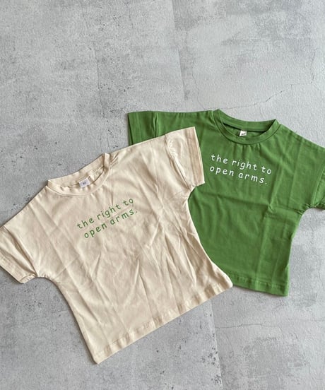 【kids】フロントロゴTシャツ(2size)