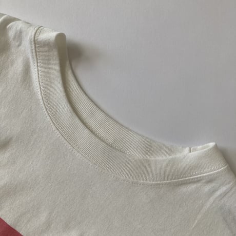 カラーロゴプリントフレンチスリーブTシャツ（6color)