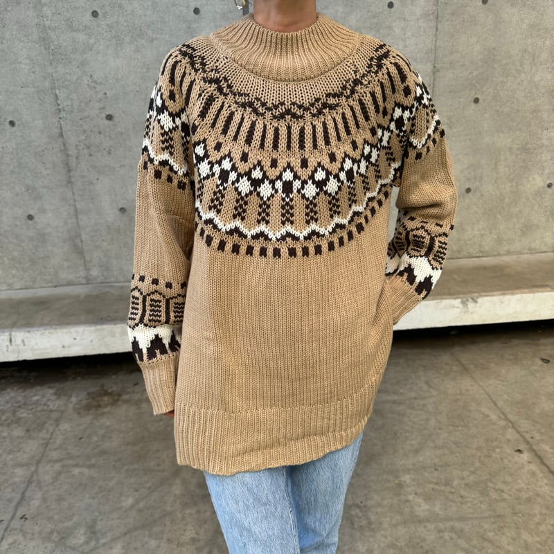 ノルディック柄ニット | COPINE