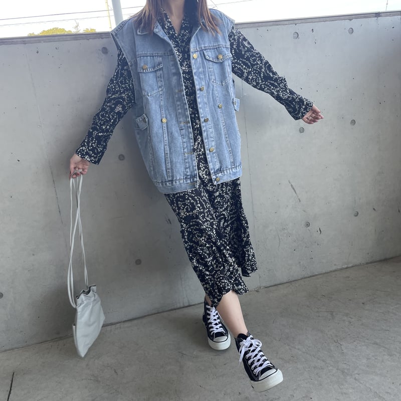 花柄ロングワンピース | COPINE 花柄ロングワンピース | COPINE