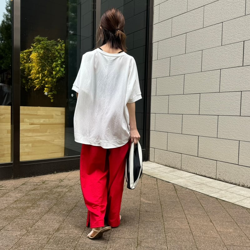 二点　エイココンドウ綿チュニック　EBワイドパンツ　未使用赤プリーツジャケット 2025年最新】kondo eikoの人気アイテム - メルカリ