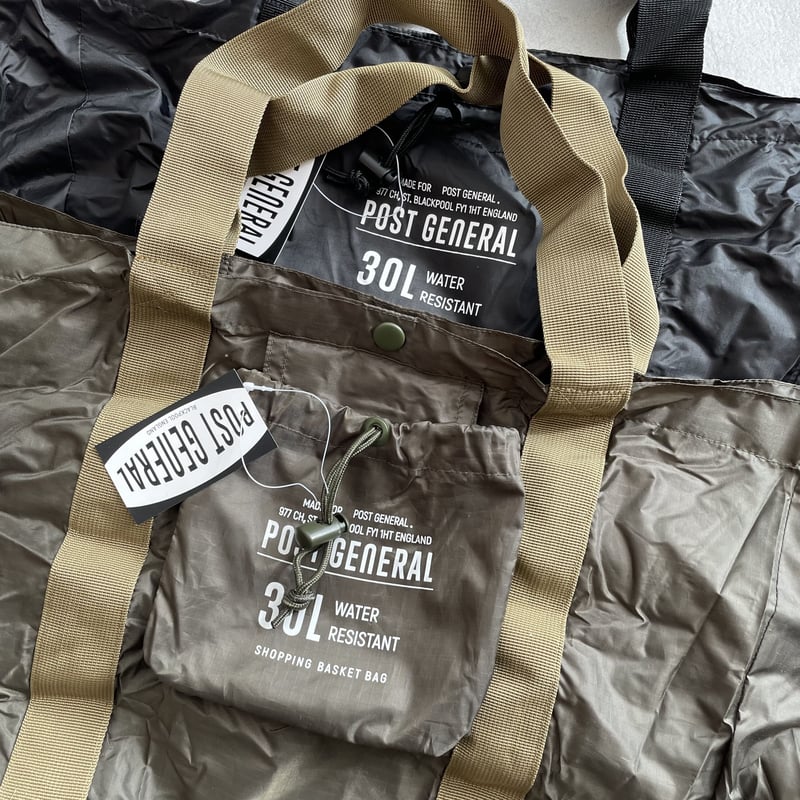 general store カゴバッグ PACKABLE SHOPPING BASKET BAG