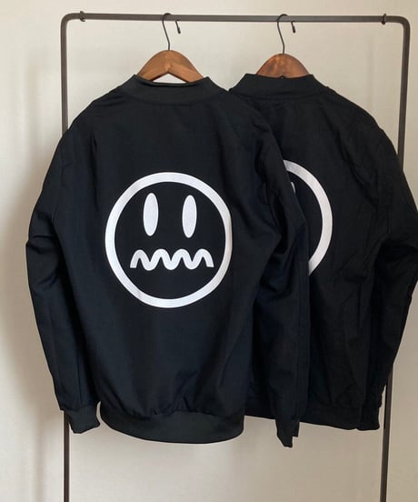 【men's/lady’s】ユニセックス！リバーシブルニコちゃんMA–1(2color/5size)