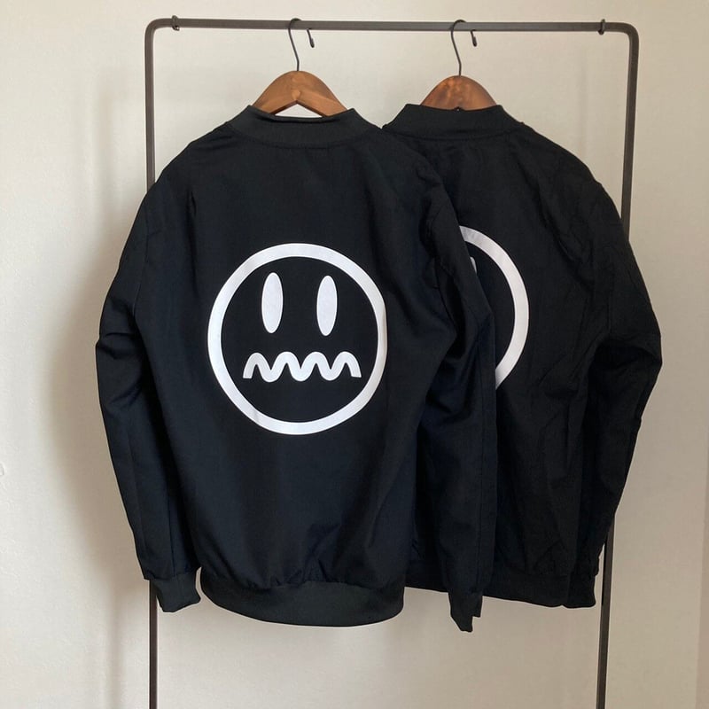 men's/lady's】ユニセックス！リバーシブルニコちゃんMA–1(2color/5si