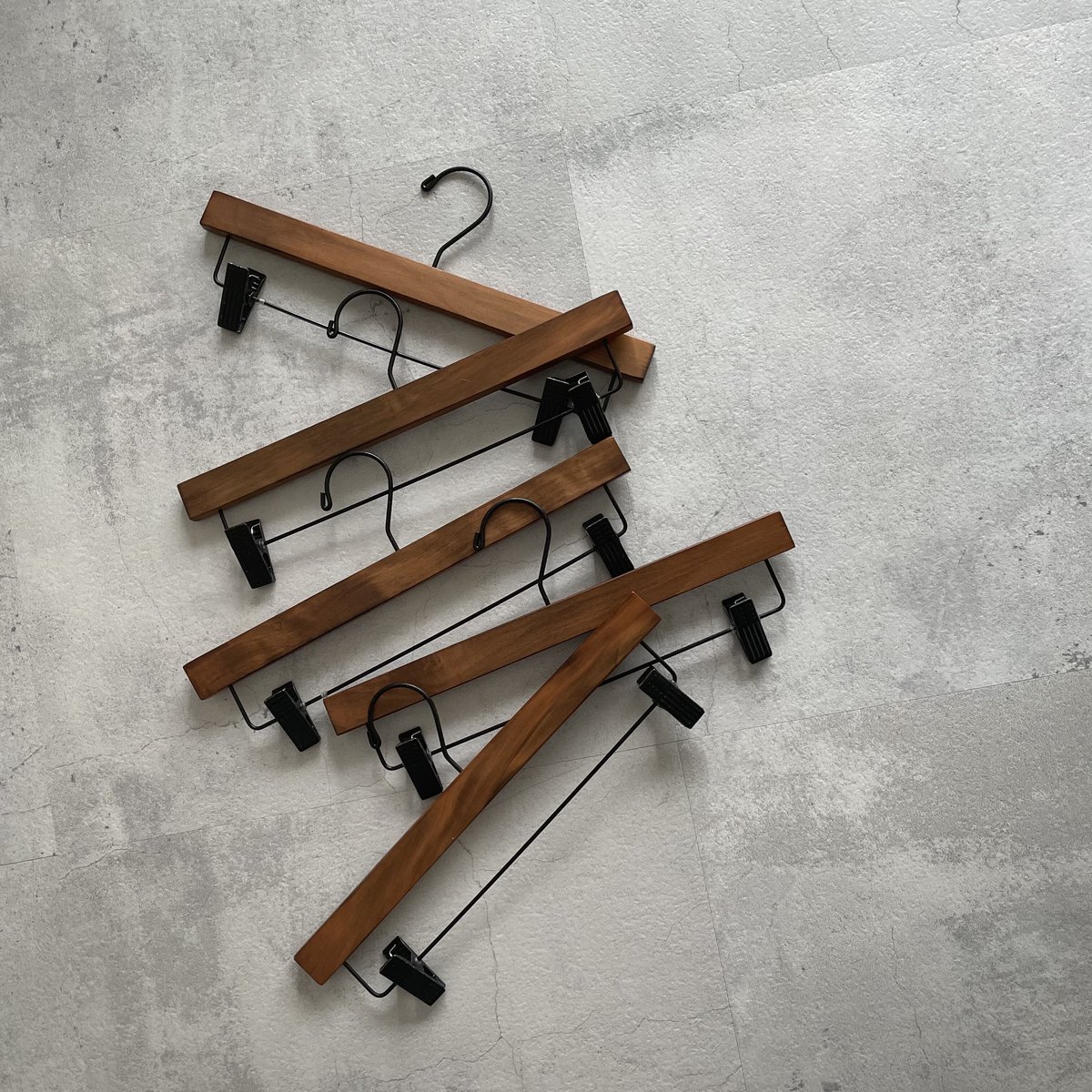 【40本セット】トップスハンガー ボトムウッドハンガー エディーバウアー 40本セット】トップスハンガー ボトムウッドハンガー エディー