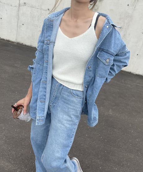 ニットキャミソール