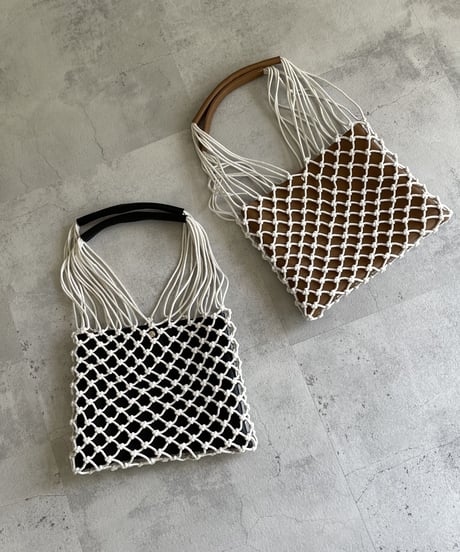 2wayロープネットバッグ(2color)