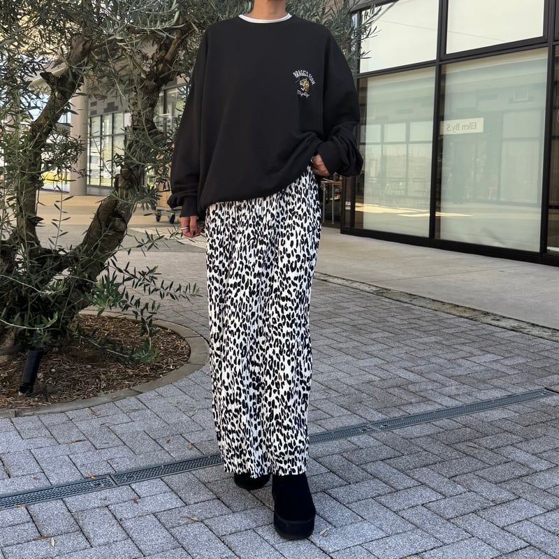 レオパードプリーツスカート | COPINE