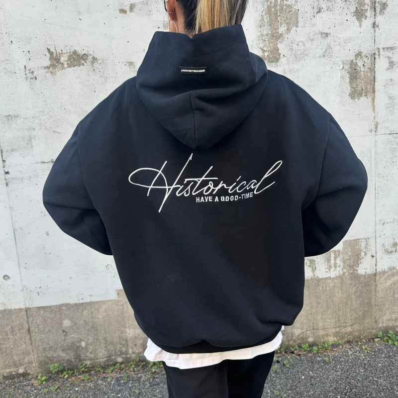 SHADY フード付きパーカー Lサイズ ブラック BAY SIDE パーカー BAYSIDE/ベイサイド 9.5 oz. 80/20 Pullover