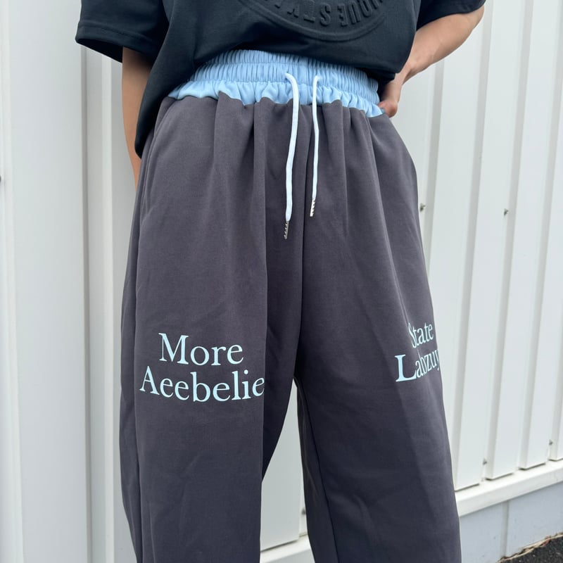 リヴドロワFEMME プリント チャコールグレー スウェット極美品 リヴドロワFEMME プリント チャコールグレー スウェット極美品