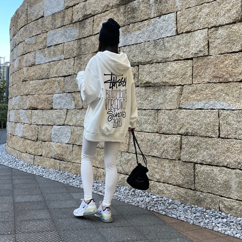lia closet くもる 薄手リブパンツ