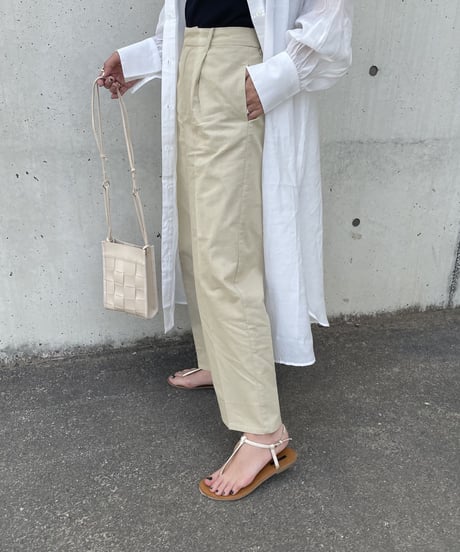 リネンライクパンツ