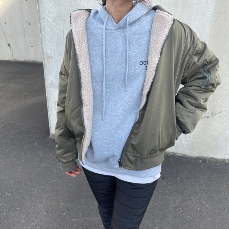 ボア×MA1リバーシブルブルゾン | COPINE ボア×MA1リバーシブルブルゾン | COPINE