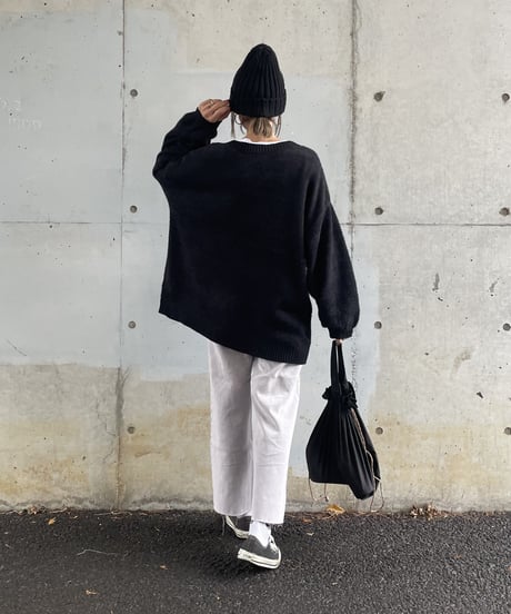 カットオフストレートデニムパンツ(ライトパープル/2size)