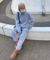裏起毛スウェットセットアップ(グレー)