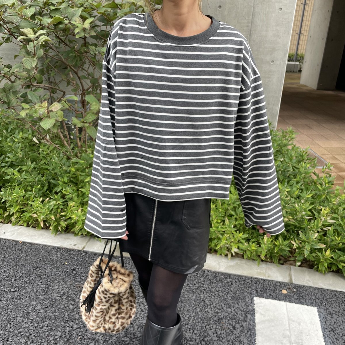 フェイクレザースカート | COPINE