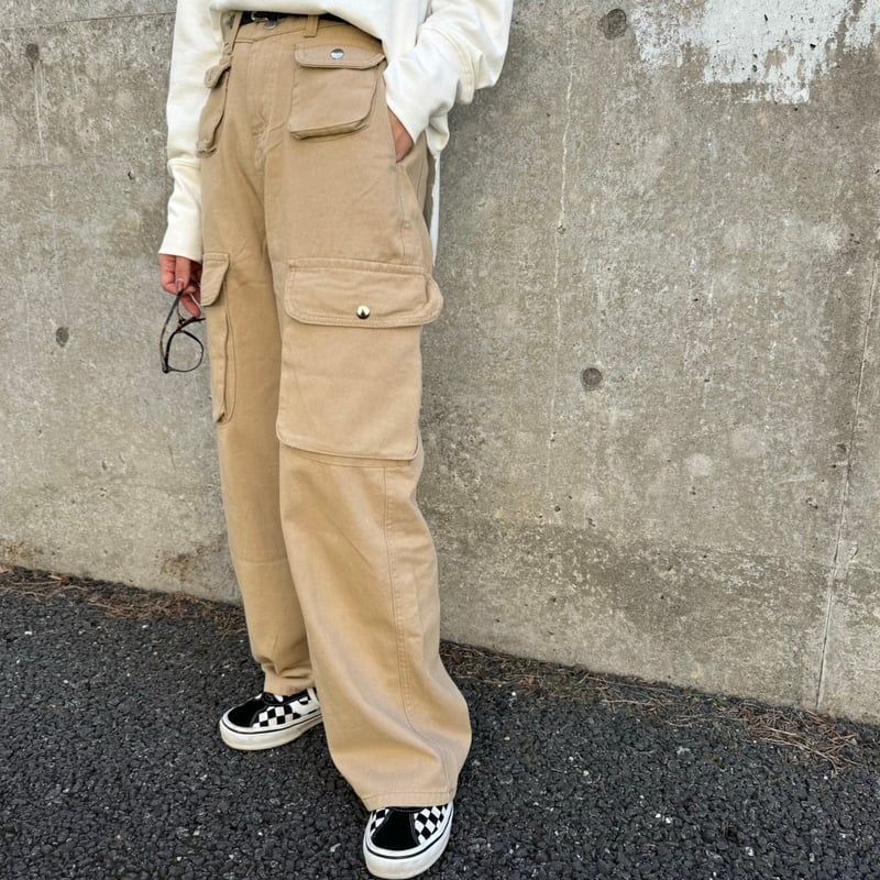 ハイウエストカーゴパンツ(2size) | COPINE ハイウエストカーゴパンツ(2size) | COPINE