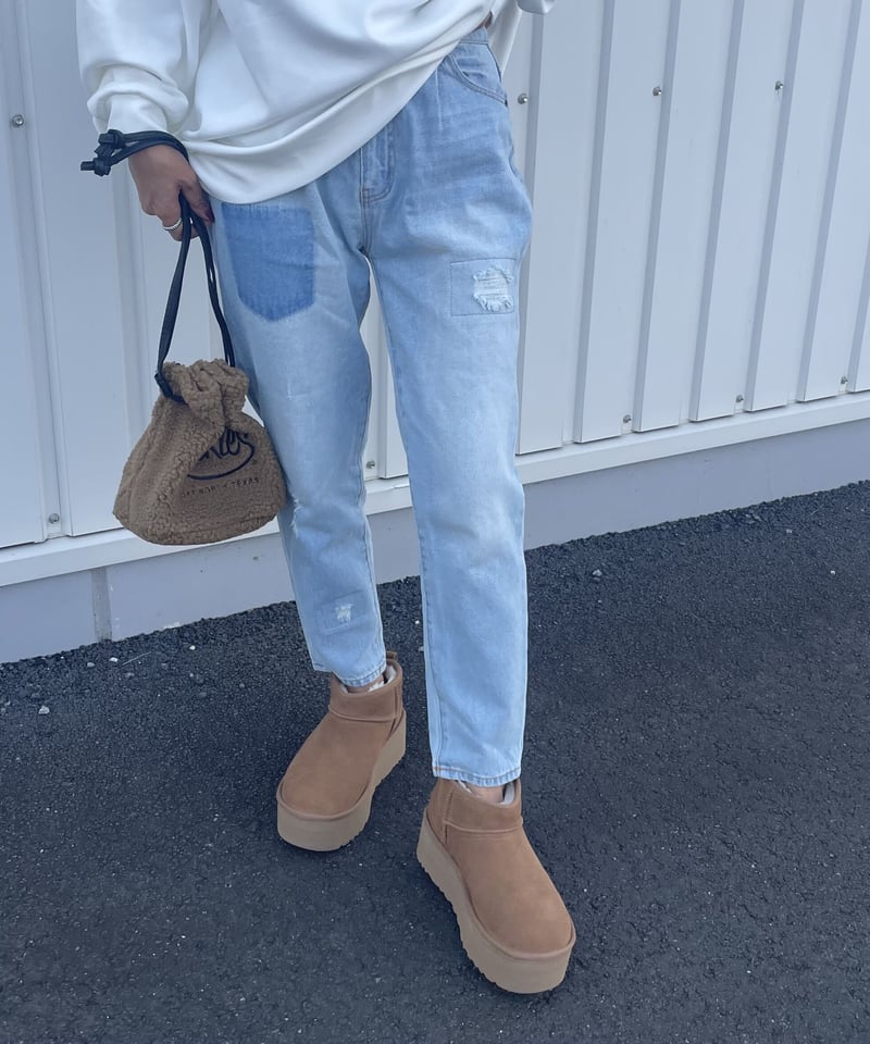 Dickiesボア巾着バッグ(3color) | COPINE