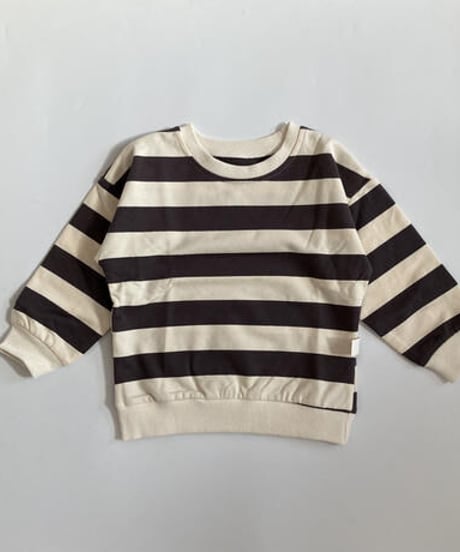 【kids】太ボーダースウェット(3color/3size)